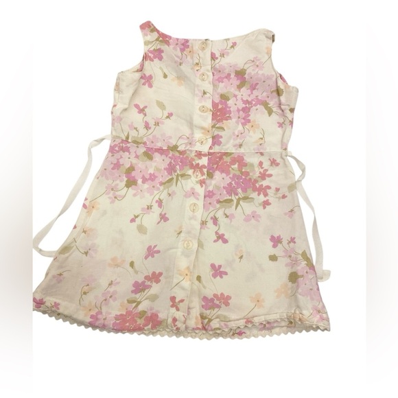 GAP Pink and Cream Floral Dress - Picture 2 of 5